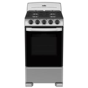 MABE ESTUFA DE PISO GAS MABE 50 CM SILVER CONVERTIBLE A GAS NATURAL