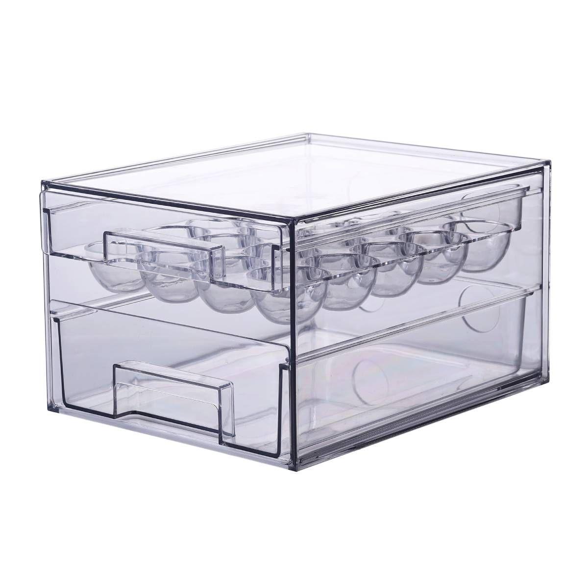 Organizador para huevos 2 niveles