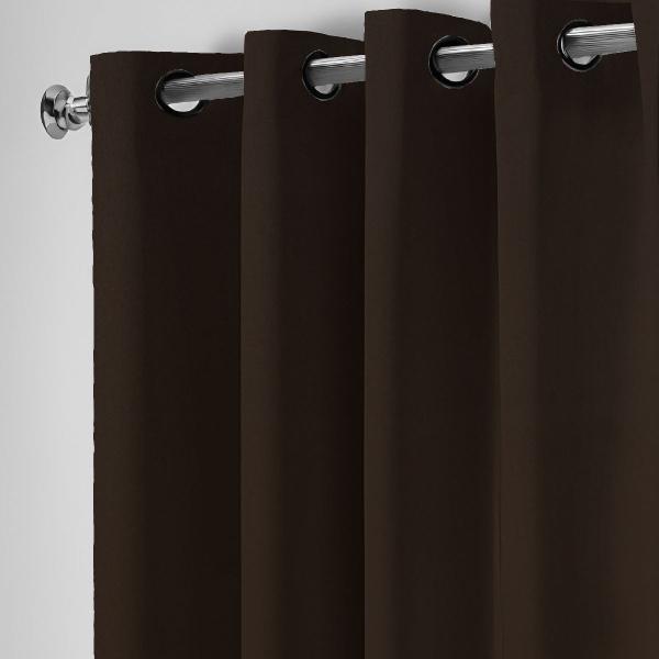 CORTINA ROOM DARKENING CHOCOLATE