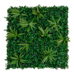 FOLLAJE ARTIFICIAL VIBROSIA DE PLÁSTICO VERDE 1 M2