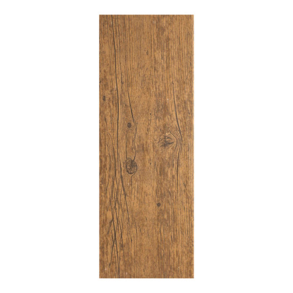 PISO CERÁMICO ALBORIS 18 X 50 CM CAFÉ TIPO MADERA CAJA CON 0.99 M2