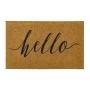 TAPETE DE ENTRADA HELLO CALLIGRAPHY 46 X 76 CM