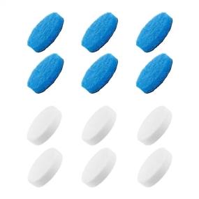KIT DE ACCESORIOS DE ALMOHADILLAS ABRASIVAS Y ESPONJA PARA CEPILLO PARA DETALLES (12 PIEZAS)