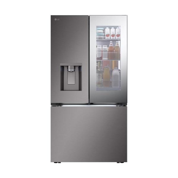 REFRIGERADOR 31 PIES FRENCH DOOR 3 PUERTAS INSTAVIEW ACERO INOX