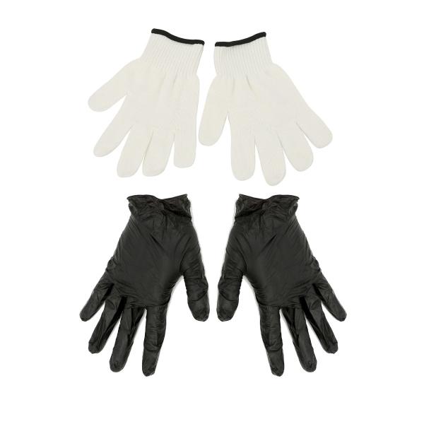 PAQ. 50 GUANTES DE NITRILO PARA PARRILLADAS