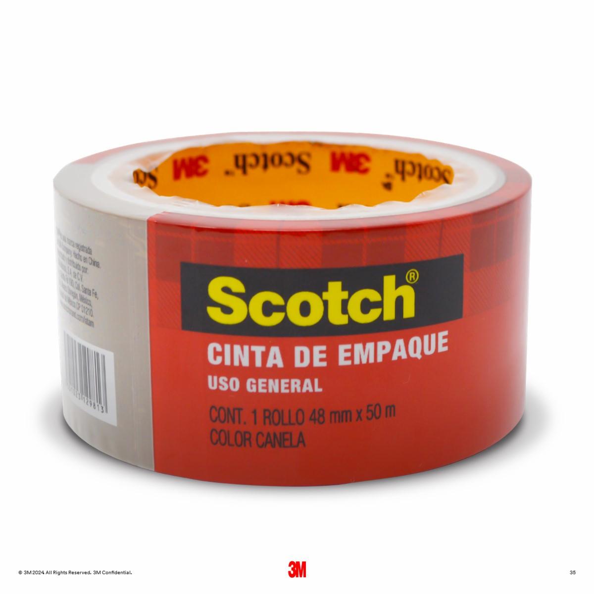 queso delicado cooperar CINTA DE EMPAQUE USO GENERAL, COLOR CANELA, 48 MM X 50 M | The Home Depot  México