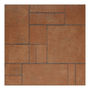 PISO CERÁMICO MURANIA 55.5 X 55.5 CM TERRACOTA TIPO PIEDRA CAJA CON 1.54 M2