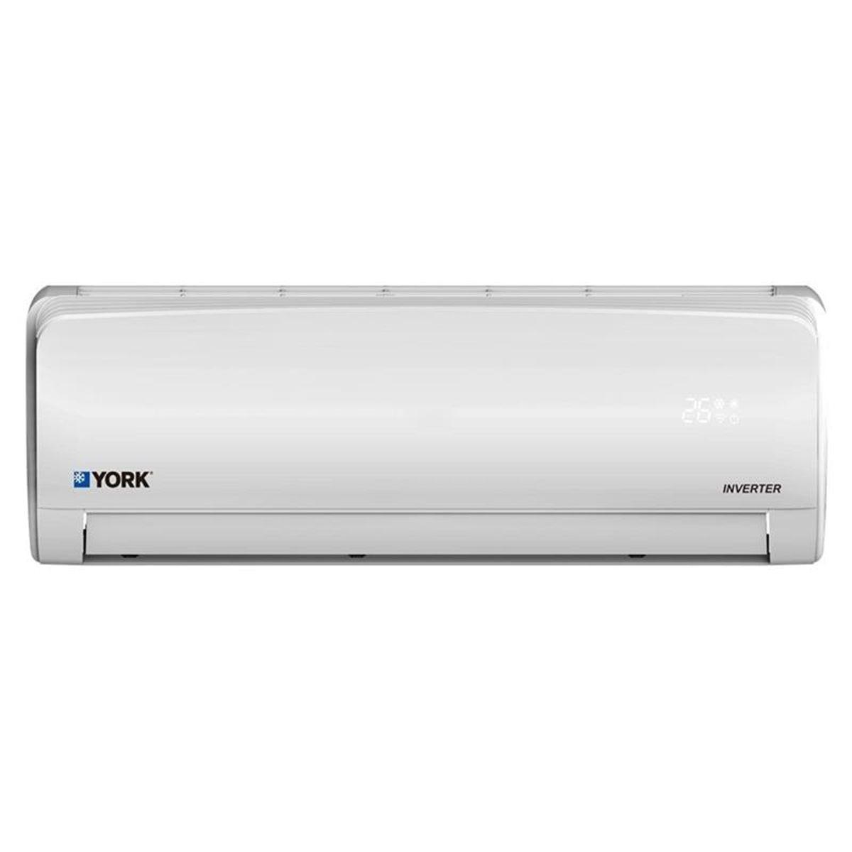 Minisplit york inverter frio calor 3 ton 220v