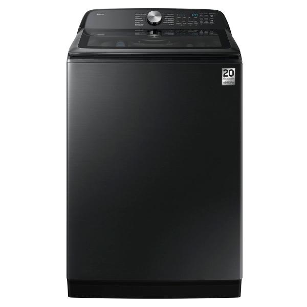 LAVADORA 25KG CARGA SUPERIOR AGITATOR SMARTTHINGS NEGRA