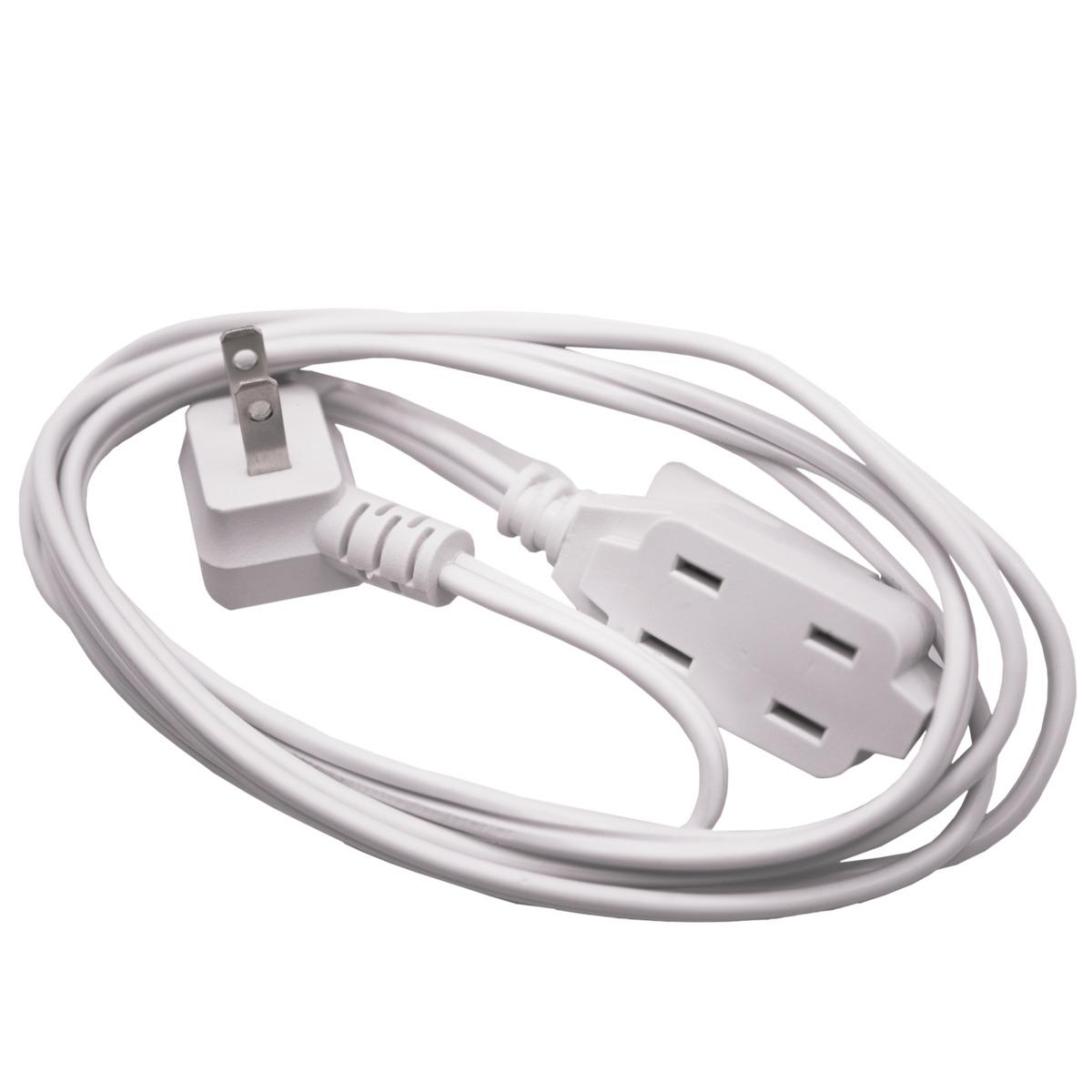 Ext hdx spt 2x16 1.8m blanca clavija plana