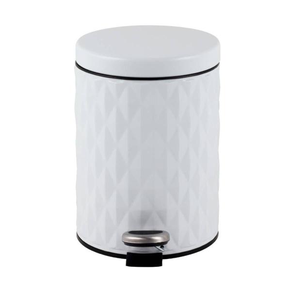 BOTE DE BASURA PRISM 5L BLANCO