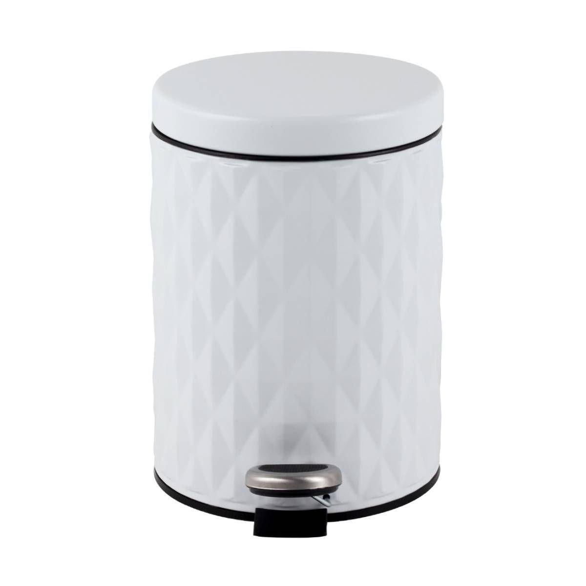 Bote de basura prism 5l blanco
