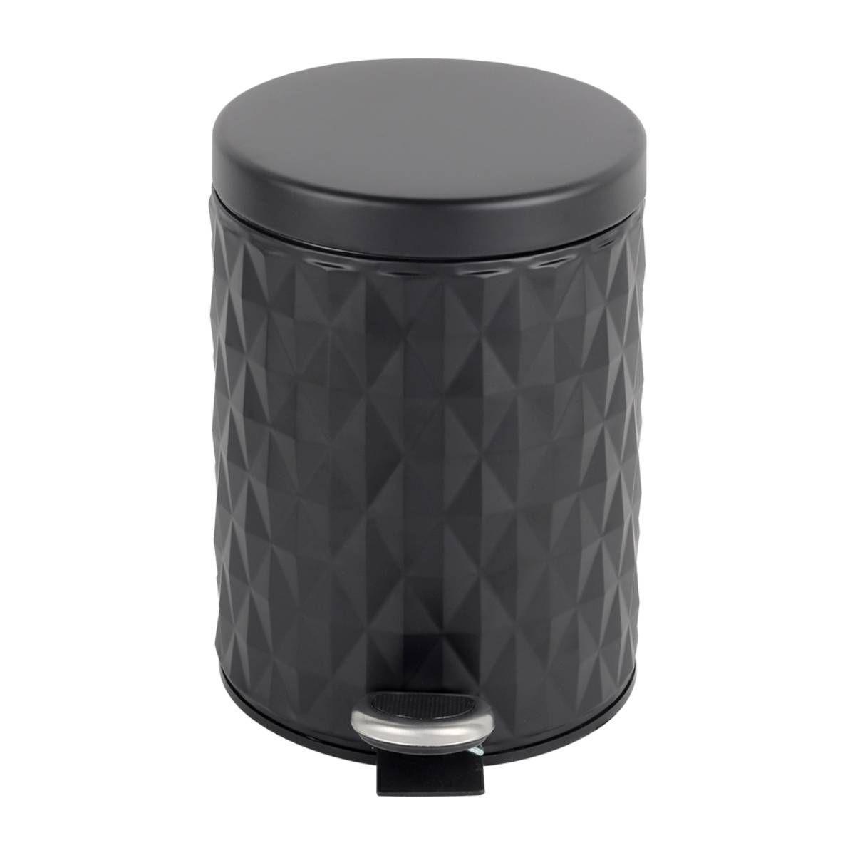 Bote de basura prism 5l negro