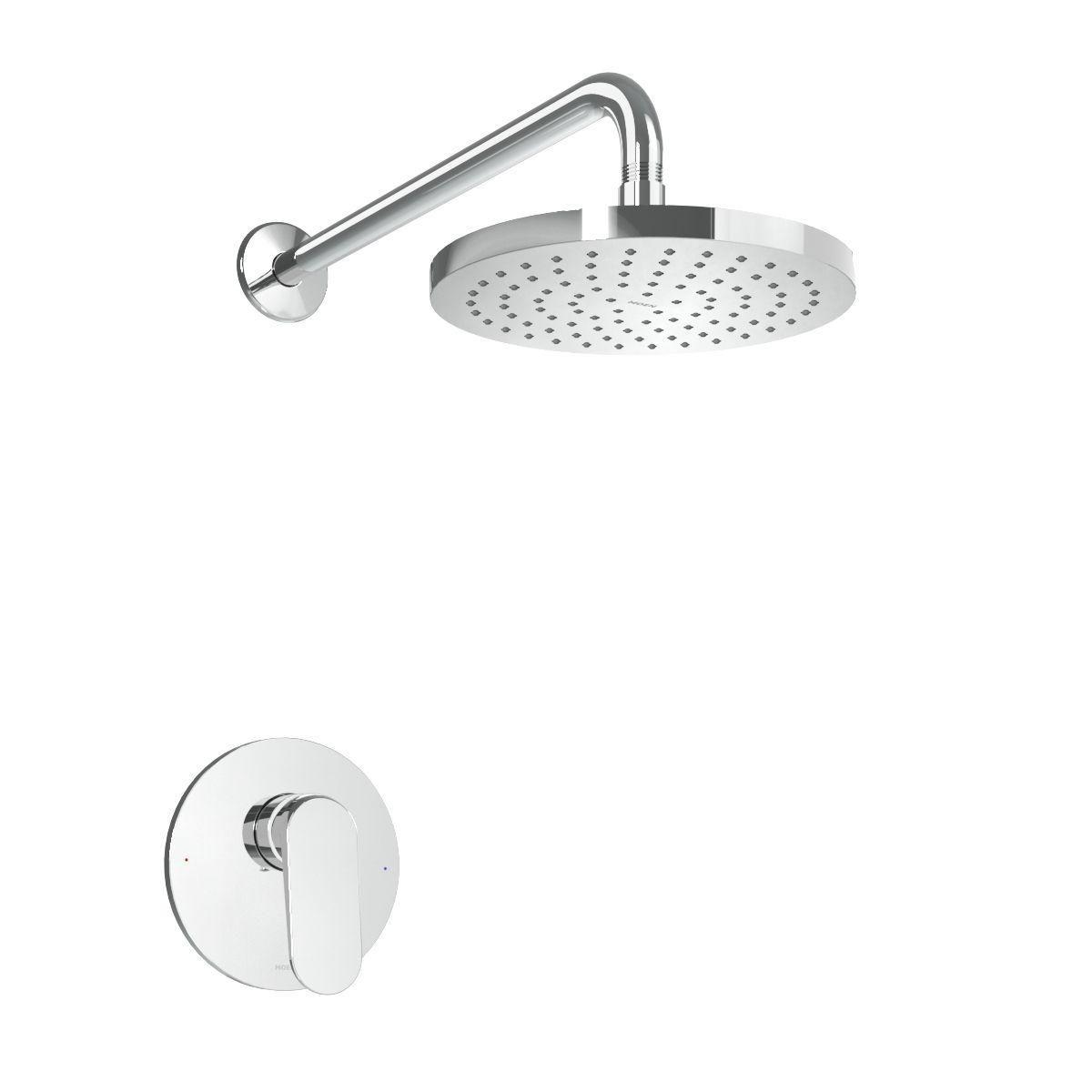 Mezcladora monomando para regadera moen, linea akamys acabado cromo