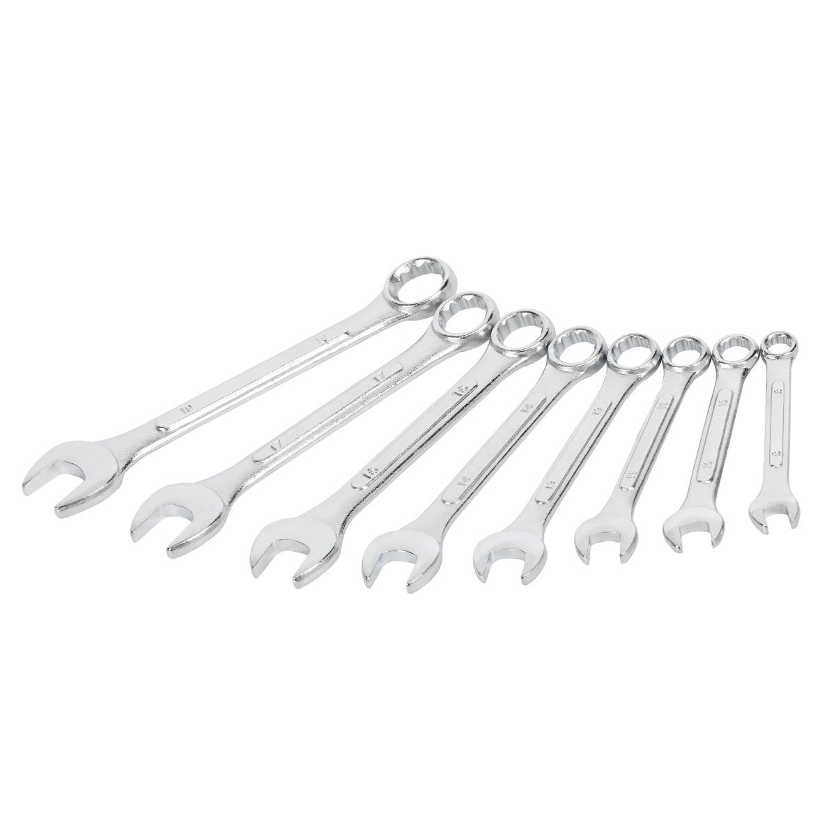 Juego de llaves combinadas milimétricas anvil 8 piezas