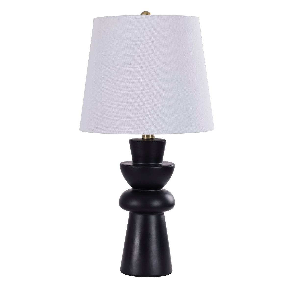 Lampara de mesa decorativa de 1 luz