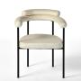 SILLA DE COMEDOR TAPIZADAS MODERNO BEIGE