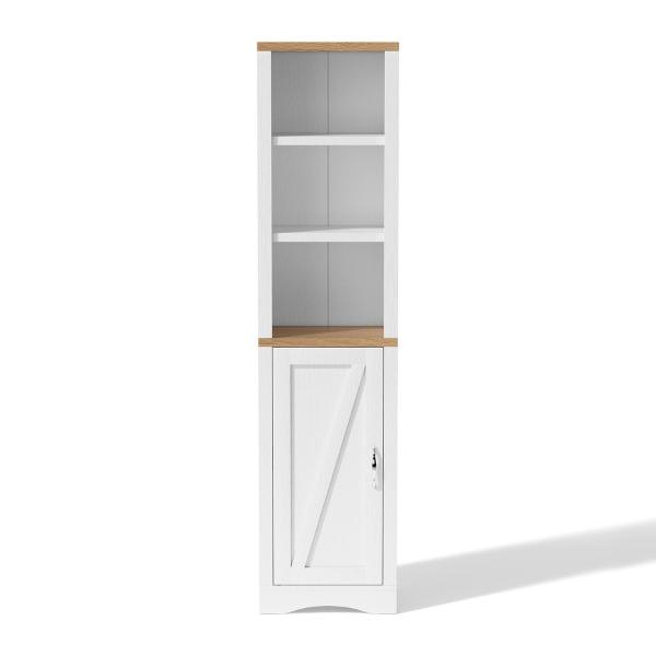 ESTANTE DE ALMACENAMIENTO ESTILO LIBRERO BLANCO