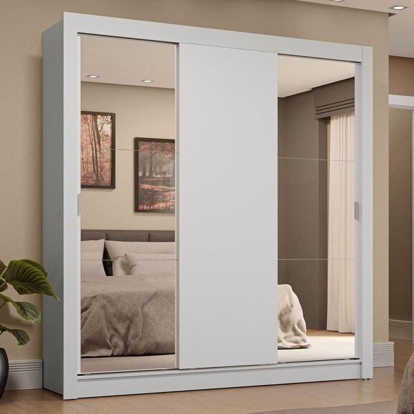 ROPERO CLÓSET MADESA 3 PUERTAS 2 ESPEJOS BB 02