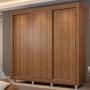 ROPERO MADESA LYON PLUS 3 PUERTAS CORREDIZAS 4C PIES M