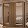 ROPERO CLÓSET MADESA 3 PUERTAS CORREDIZAS 2E MM 01