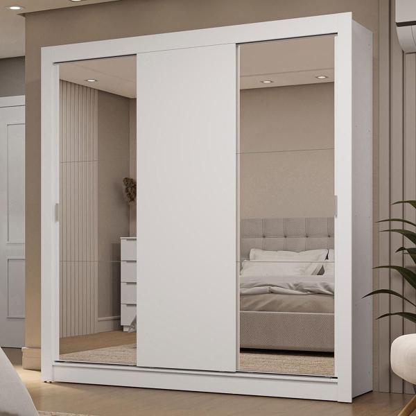 ROPERO CLÓSET MADESA 3 PUERTAS 2 ESPEJOS BB 02