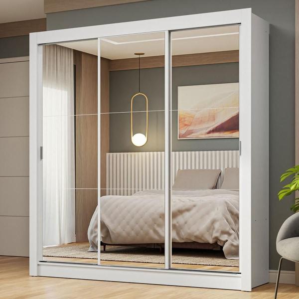 ROPERO CLÓSET MADESA 3 PUERTAS 3 ESPEJOS BB