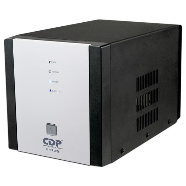 REGULADOR CDP R-AVR3008 DE 3000VA/1500W CON 8 CONTACTOS