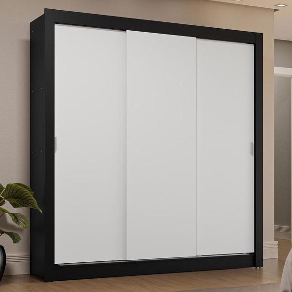 ROPERO CLÓSET MADESA 3 PUERTAS CORREDIZAS NB 03