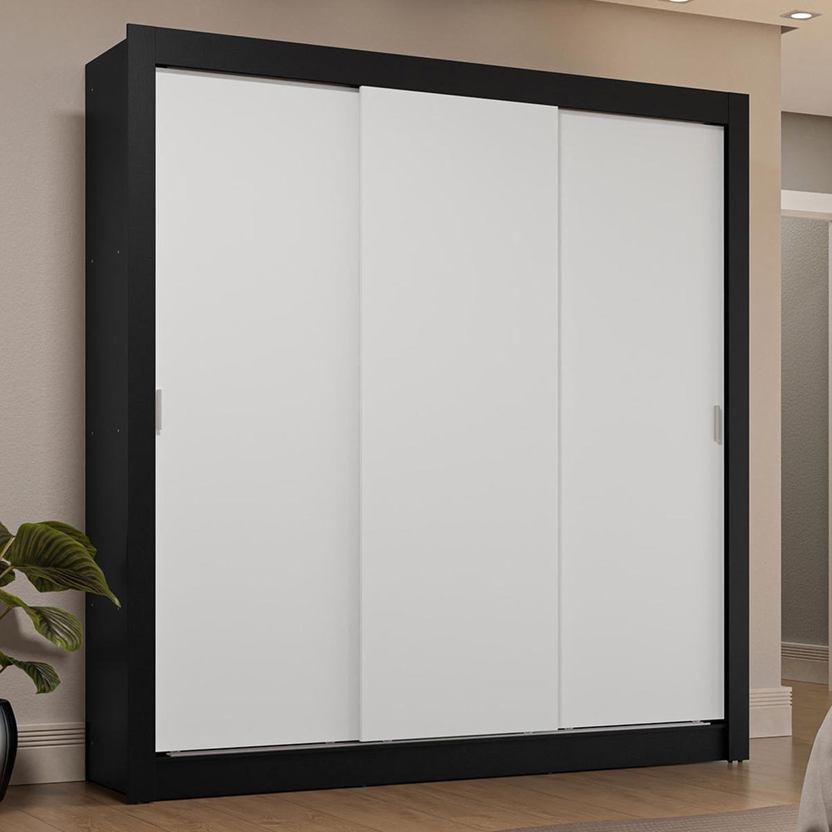 Ropero clóset madesa 3 puertas corredizas nb 03