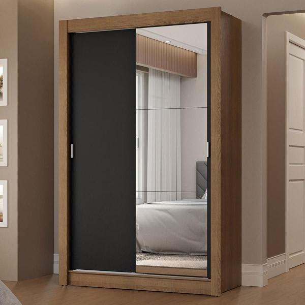 ROPERO CLÓSET MADESA VIVARE 2 PUERTAS 1 ESPEJO MN