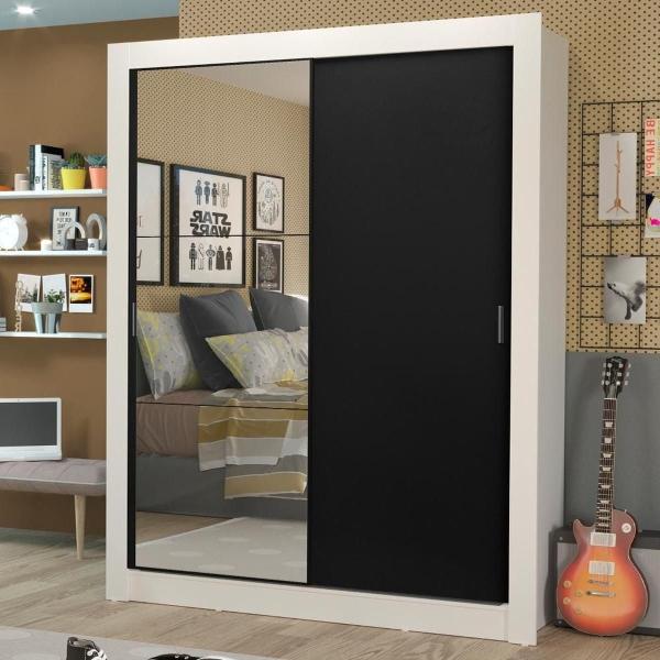 ROPERO MADESA DALLAS PLUS 2 PUERTAS 1 ESPEJO 4 CAJONES