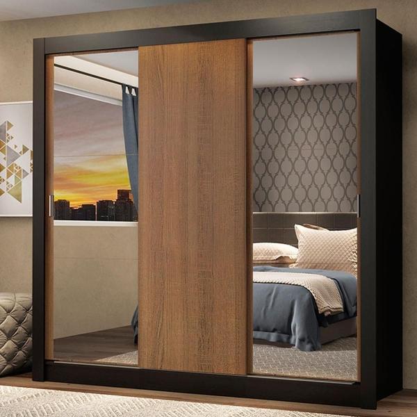 ROPERO MADESA MÓNACO 3 PUERTAS 2 ESPEJOS