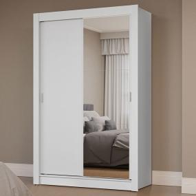 ROPERO CLÓSET MADESA MILANO 2 PUERTAS 1 ESPEJO BB