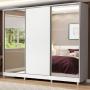 ROPERO CLÓSET MADESA ROYALE 3 PUERTAS 2 ESPEJO B CP