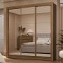 ROPERO CLÓSET MADESA 3 PUERTAS CORREDIZAS 3E MM 01