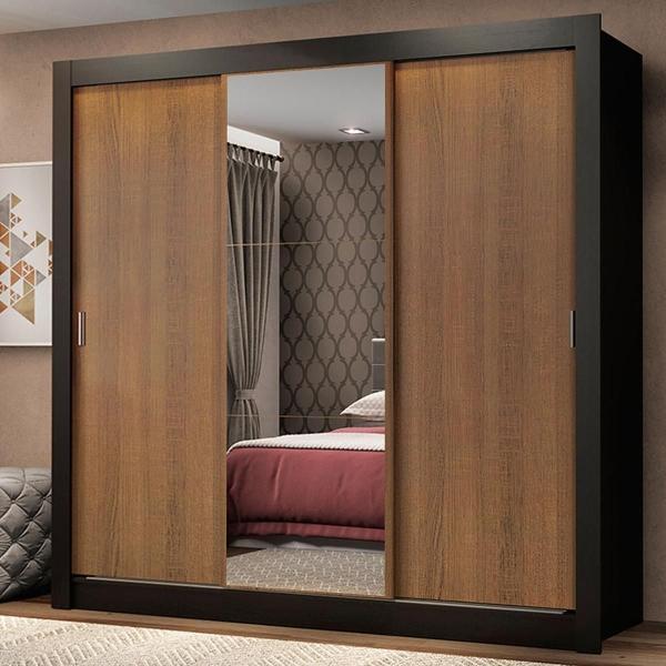 ROPERO MADESA MÓNACO 3 PUERTAS 1 ESPEJO