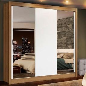 ROPERO MADESA LYON PLUS 3 PUERTAS CORREDIZAS E 4C M