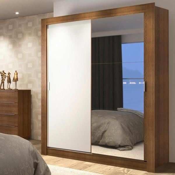 ROPERO MADESA DALLAS PLUS 2 PUERTAS 4C MARRÓN
