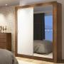 ROPERO MADESA DALLAS PLUS 2 PUERTAS 4C MARRÓN