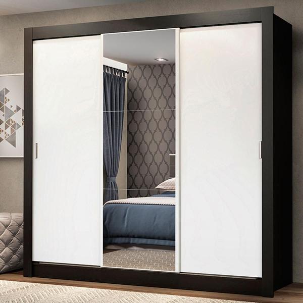 ROPERO MADESA MÓNACO 3 PUERTAS CORREDIZAS 1 ESPEJO