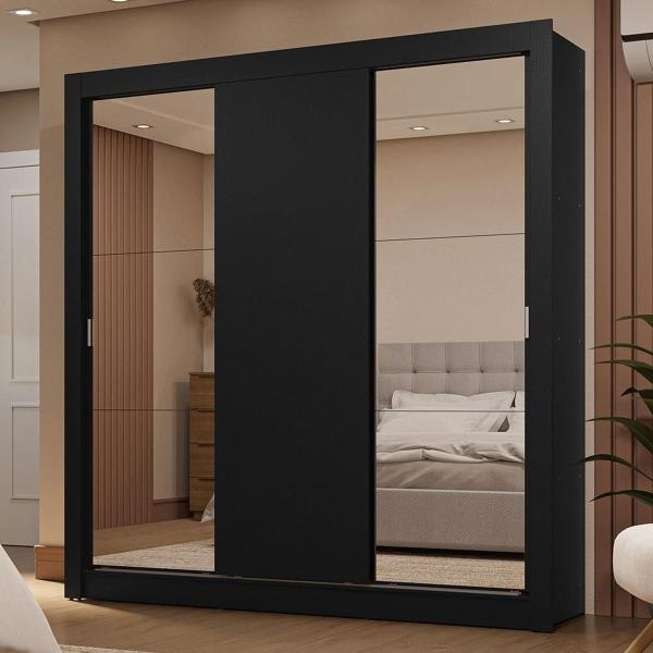 ROPERO CLÓSET MADESA 3 PUERTAS 2 ESPEJOS NN 01