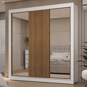 ROPERO CLÓSET MADESA 3 PUERTAS CORREDIZAS 2E BM 10