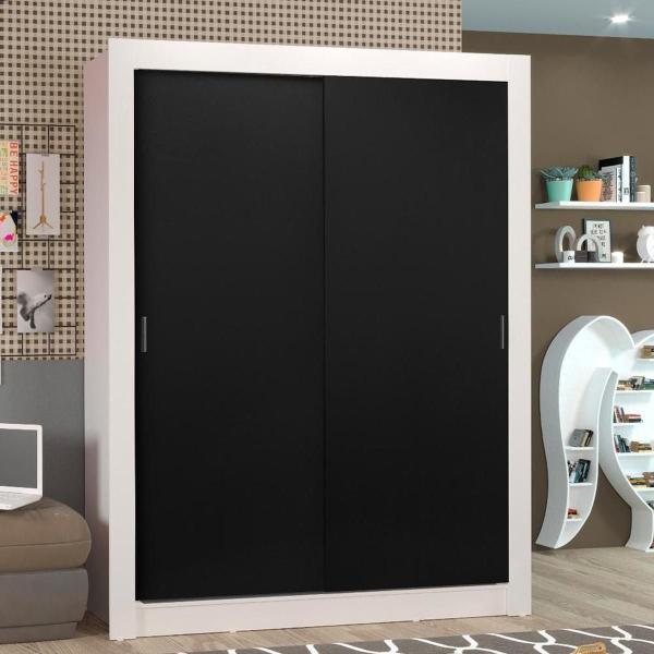 ROPERO MADESA DENVER 2 PUERTAS CORREDIZAS BLANCO