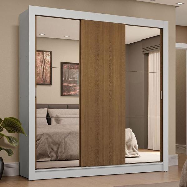 ROPERO CLÓSET MADESA 3 PUERTAS 1 ESPEJO BM 03