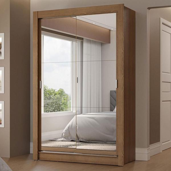 ROPERO CLÓSET MADESA VIVARE 2 PUERTAS 2 ESPEJOS MM