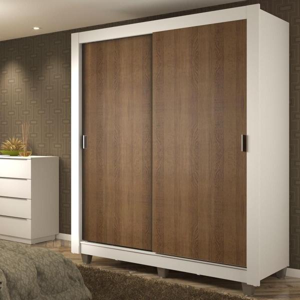 ROPERO MADESA DALLAS PLUS 2 PUERTAS CORREDIZAS 4C PIES