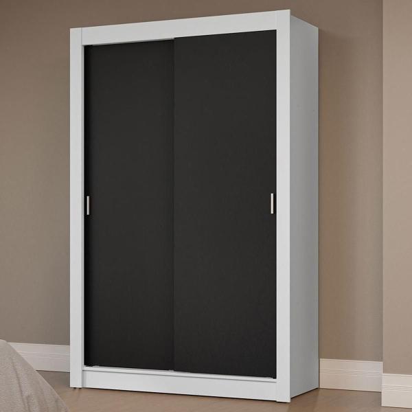 ROPERO CLÓSET MADESA MILANO 2 PUERTAS BN