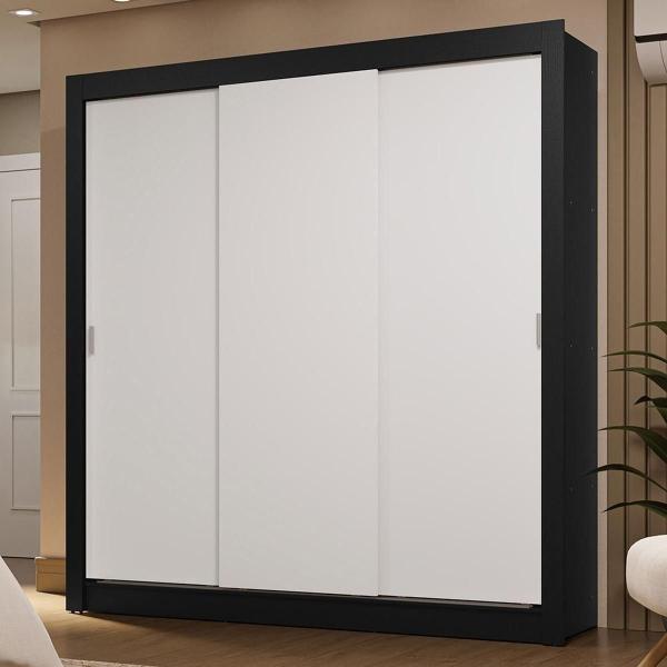 ROPERO CLÓSET MADESA 3 PUERTAS CORREDIZAS NB 02
