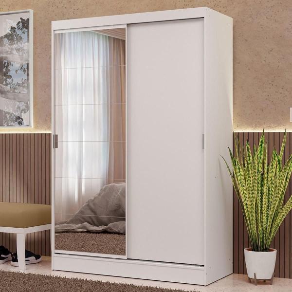 ROPERO CLÓSET MADESA MAX 2 PUERTAS 1 ESPEJO BB